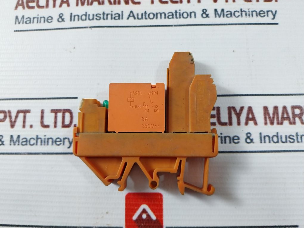 Lot Of 2X Weidmuller Rs 30, Rp011024 Relay W/ Socket 10A 250Vac