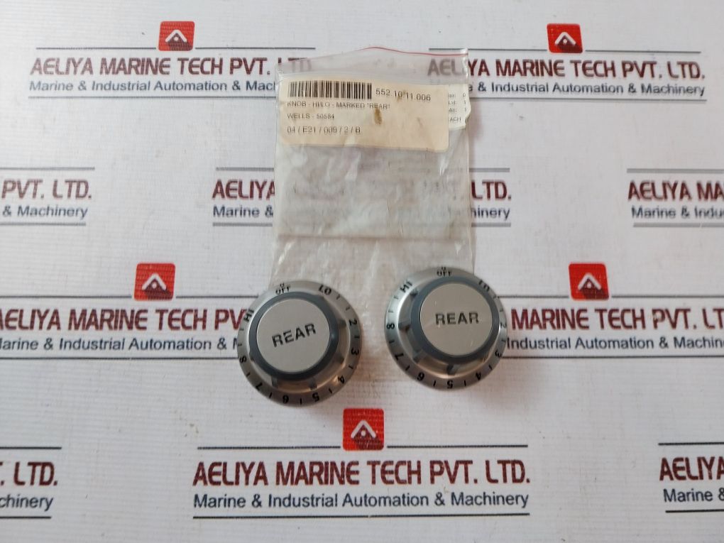 Lot Of 2X Wells 552.10.11.006 Knob-hi/Lo Rear Assembly