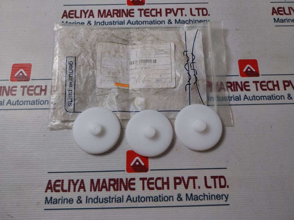 Lot Of 3X Alfa Laval 9852147213 Diaphragm Disc