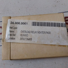 Lot Of 3X Allen West-eac Olrhyd Overload Relay Heater Pack