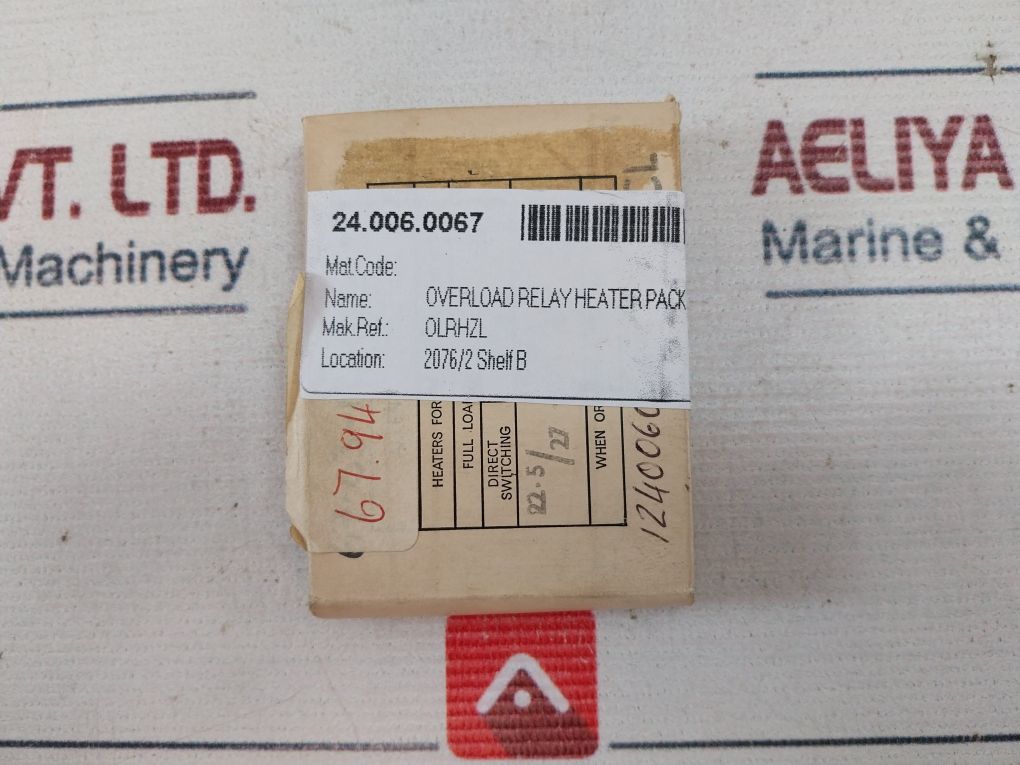 Lot Of 3X Allen West-eac Olrhzl Overload Relay Heater Pack