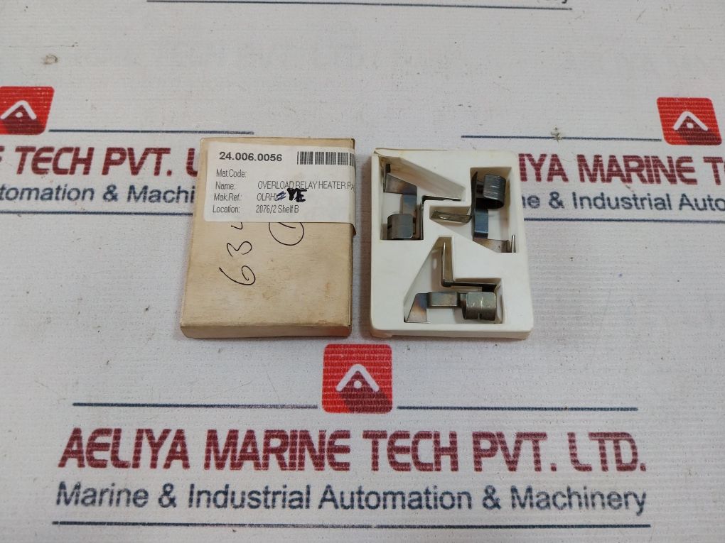Lot Of 3X Allen West Olrhye Overload Relay Heater Pack