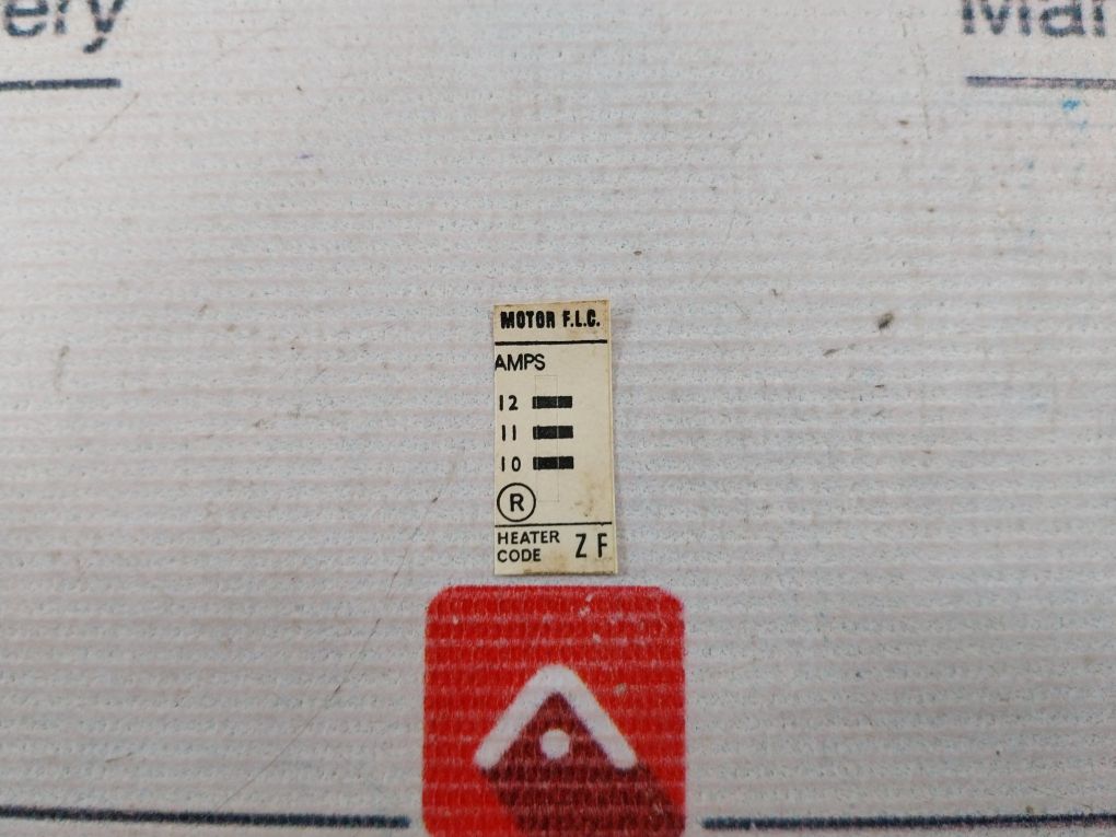 Lot Of 3X Allen West Olrhzf Overload Relay Heater Pack