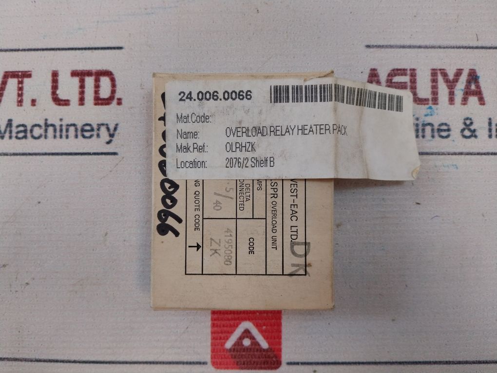 Lot Of 3X Allen West Olrhzk Overload Relay Heater Pack