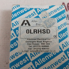 Lot Of 3X Allenwest Olrhsd Overload Relay Heater Pack