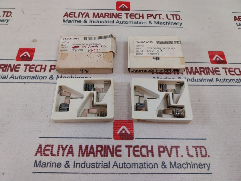 Lot Of 3X Allenwest Olrhyb Overload Relay Heater Pack