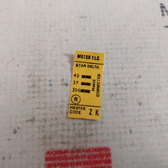 Lot Of 3X Allenwest Olrhzk Overload Relay Heater Pack Zk