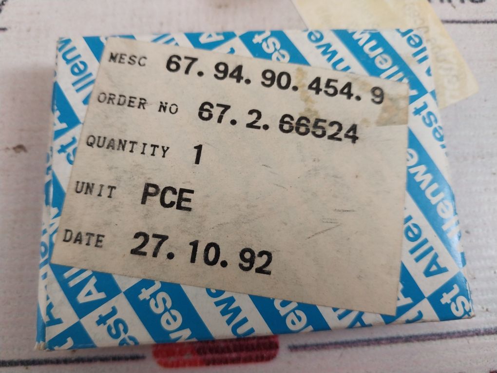 Lot Of 3X Allenwest Olrhzk Overload Relay Heater Pack Zk