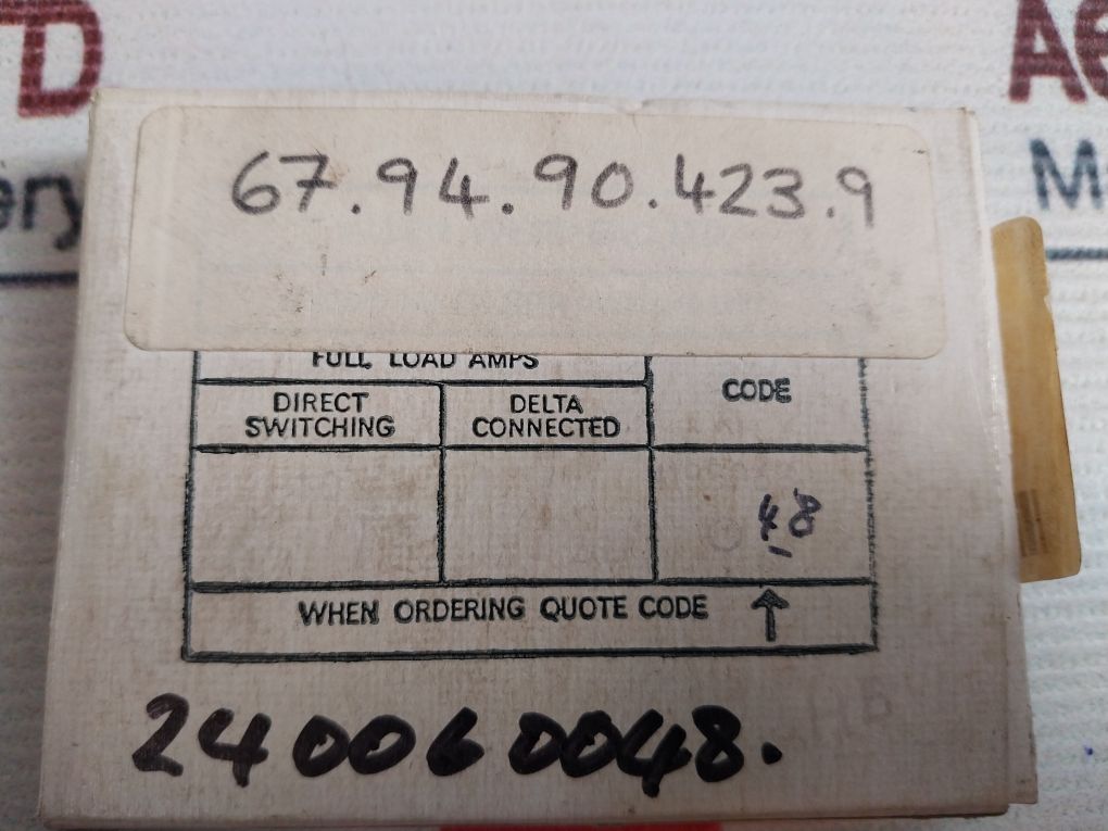 Lot Of 3X Allenwest Xs Overload Relay Heater Olrhxa