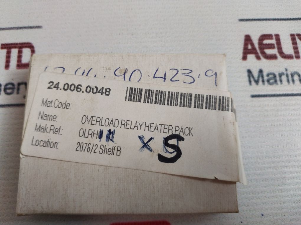 Lot Of 3X Allenwest Xs Overload Relay Heater Olrhxa