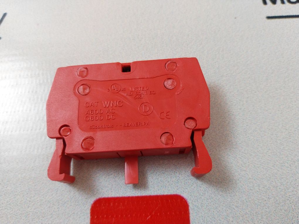 Lot Of 3X C3 Controls Wnc Contact Block For Switch