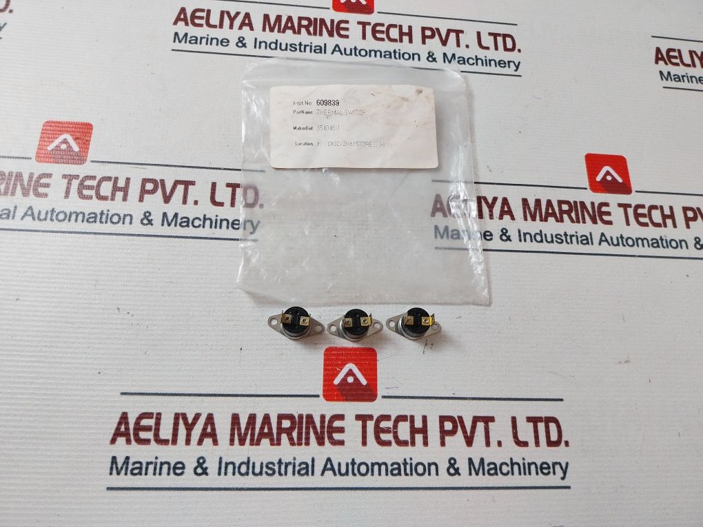 Lot Of 3X Elmwood 161-95 L212 87/R Thermal Switch 609839