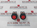 Lot Of 3X Fuji Electric Ar30For Emergency Stop Button Switch
