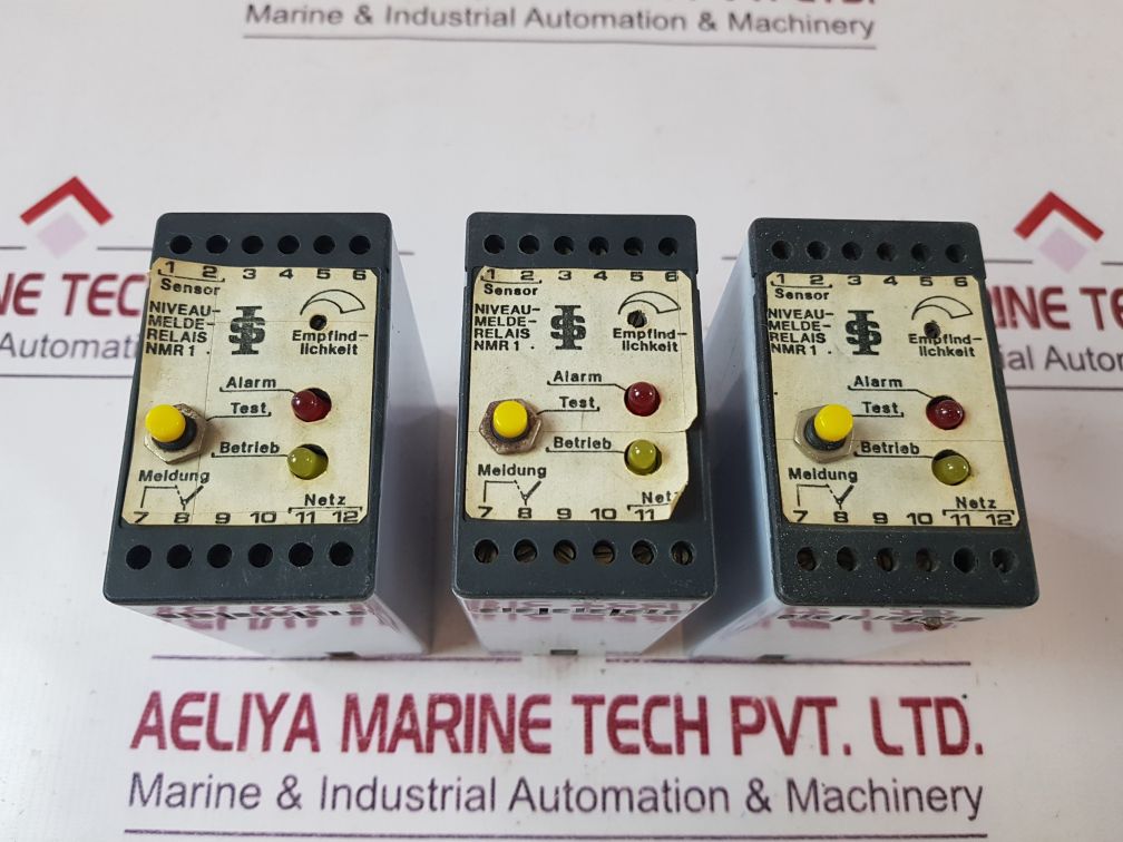 Lot Of 3X Nmr 1 Level Reporting Relay

