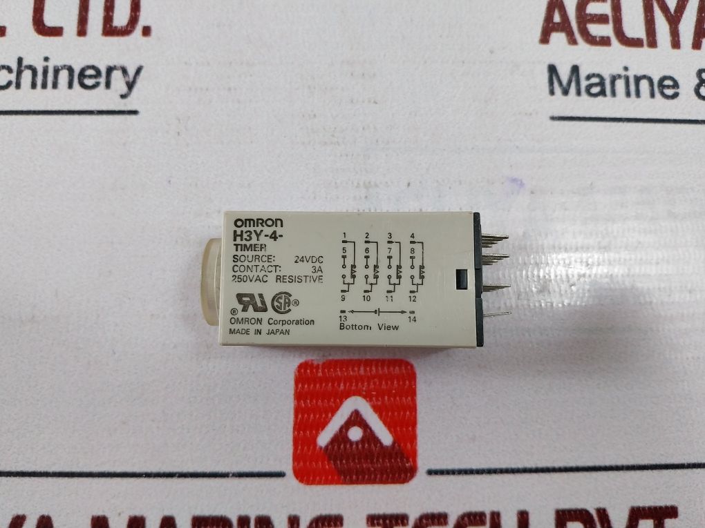 Lot Of 3X Omron H3Y Timer Relay 0-30 Sec