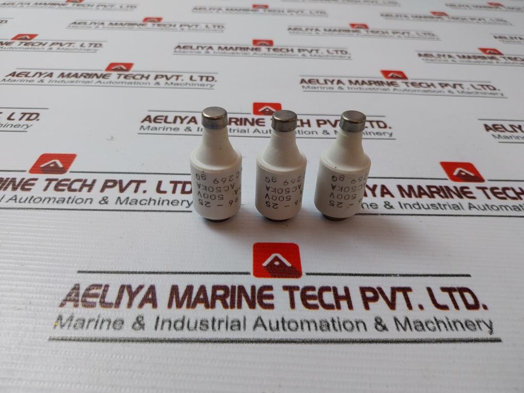 Lot Of 3X Rl96-25 16A 500V Fuse
