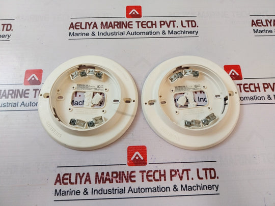 Lot Of 3X Siemens Db-11 Automatic Fire Detector Base For Use With S-2378
