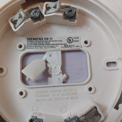 Lot Of 3X Siemens Db-11 Automatic Fire Detector Base For Use With S-2378