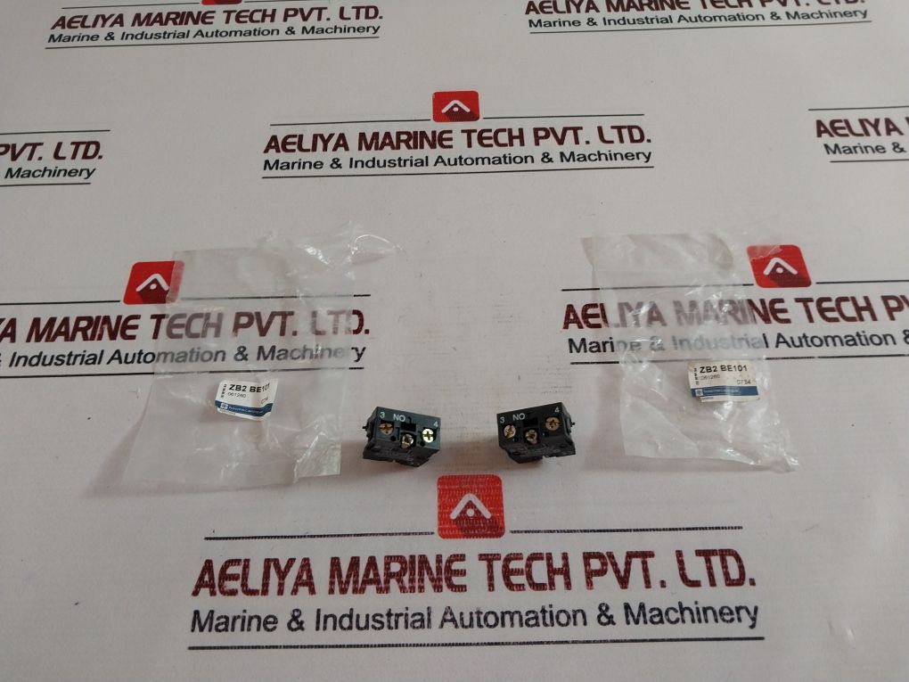 Lot Of 3X Telemecanique Zb2-be101 Contact Block 600V 10A