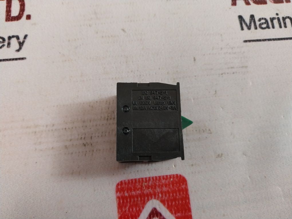 Lot Of 3X Telemecanique Zb2-be101 Contact Block 600V 10A