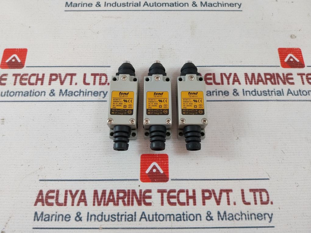 Lot Of 3X Tend Tz-8111 Limit Switch Ip65