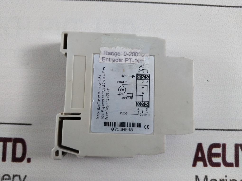 Lot Of 3X Txrail Temperature Transmitter