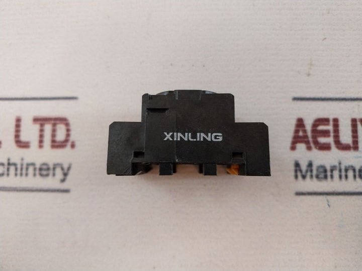 Lot Of 3X Xinling Pf113A Relay Socket