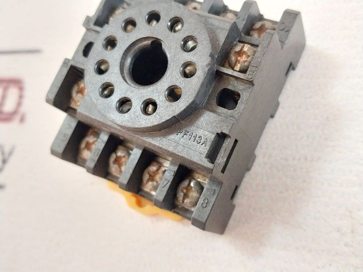 Lot Of 3X Xinling Pf113A Relay Socket