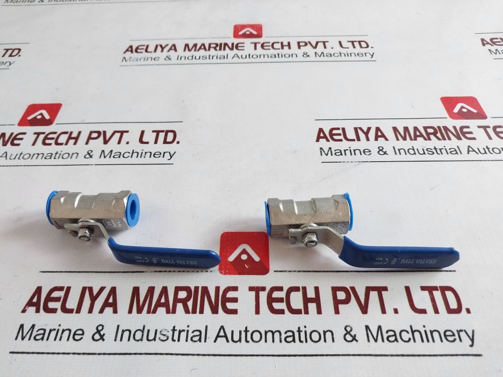 Lot Of 4X 38” 316 Ball Valve
