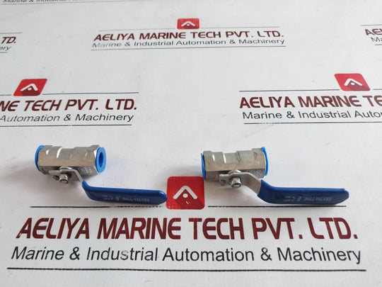Lot Of 4X 38” 316 Ball Valve
