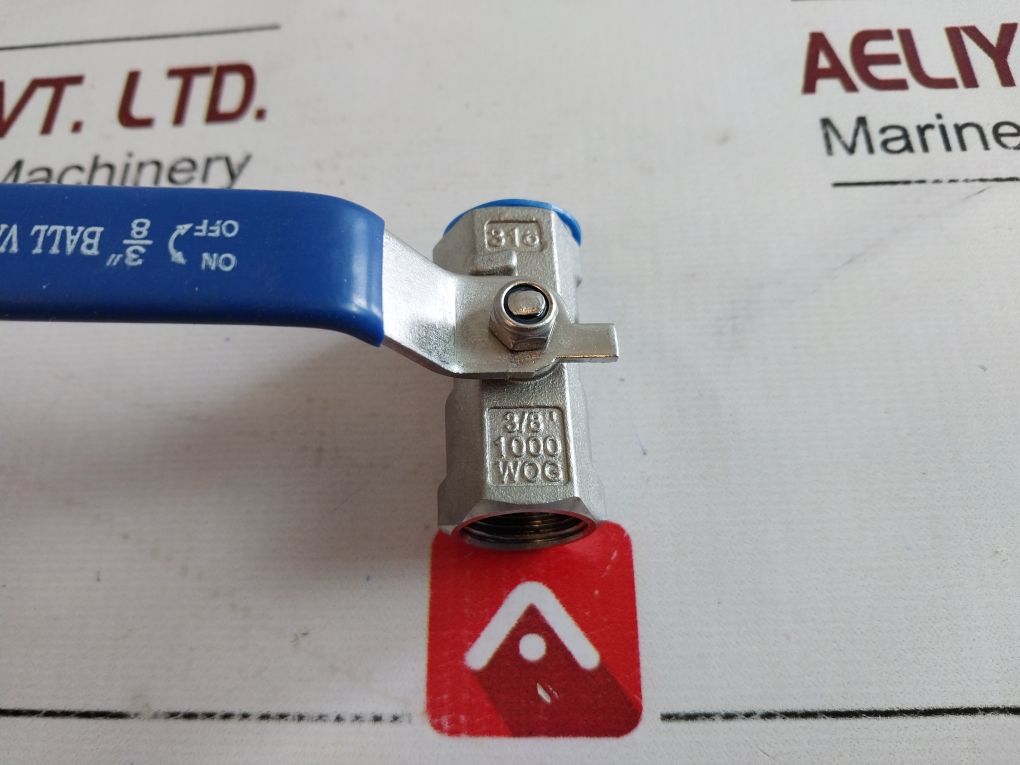 Lot Of 4X 3/8” 316 Ball Valve