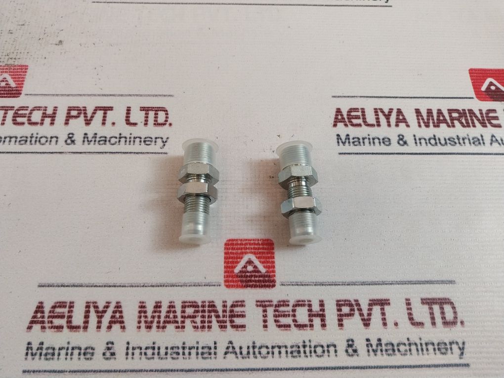 Lot Of 4X Brennan Ygm1411 Adapter Bulkhead Ext Pipe X 37 Deg Jic