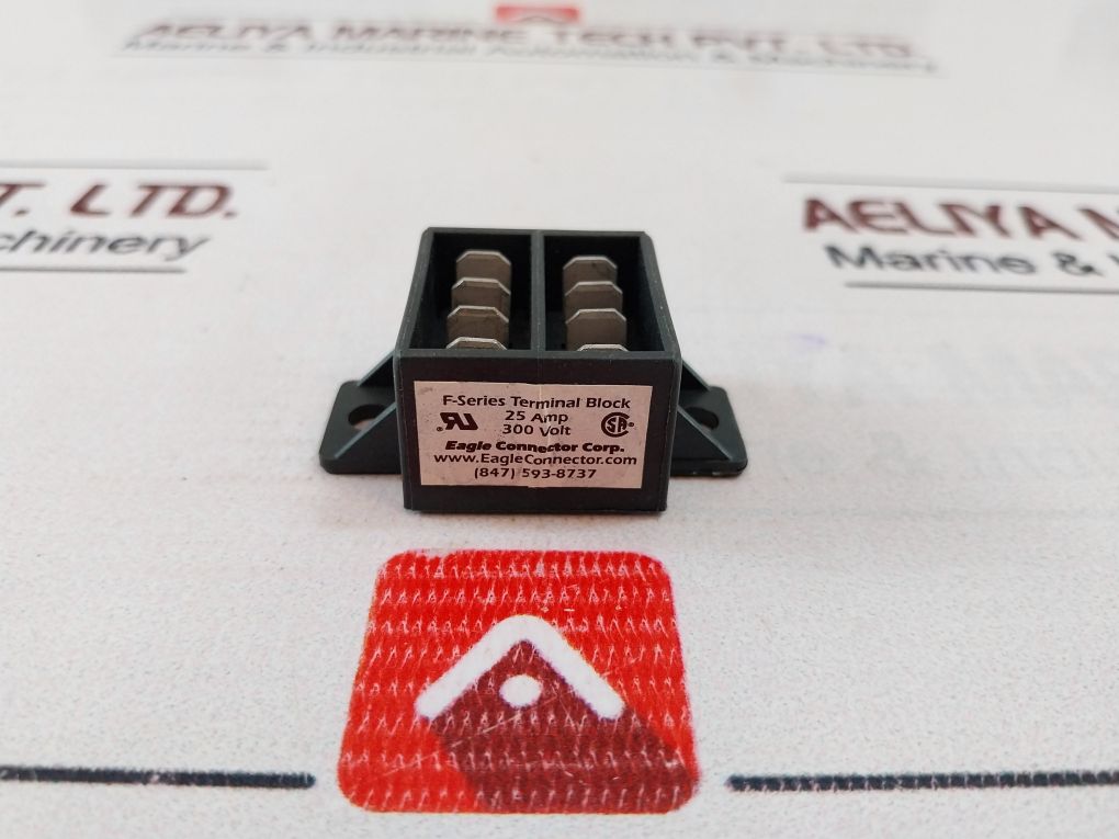 Eagle Connector 300 Volt F-series Terminal Block 25Amp