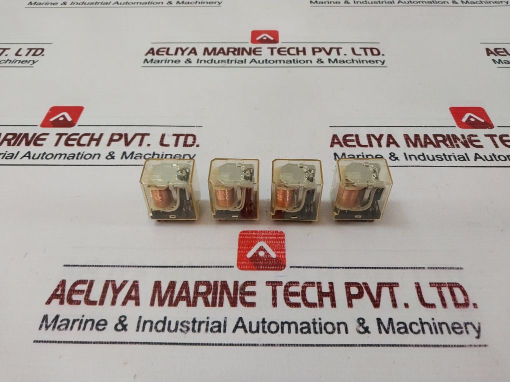 Lot Of 4X Fujitsu Na.Bv.193 Safety Relay Dc24V 525ω