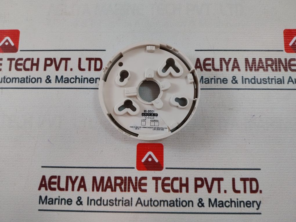 Lot Of 4X Morley Ias Mi-b501 Addressable Detector Base L00-2599-000