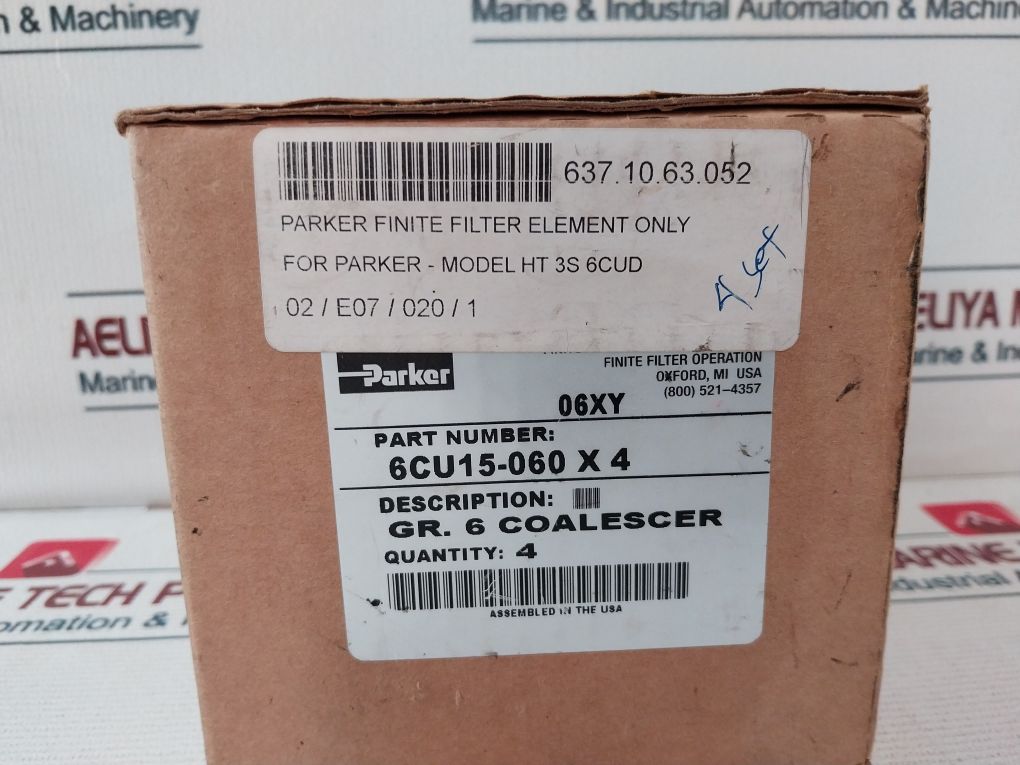 Parker 6Cu15-060 X 4 Finite Filter Operation