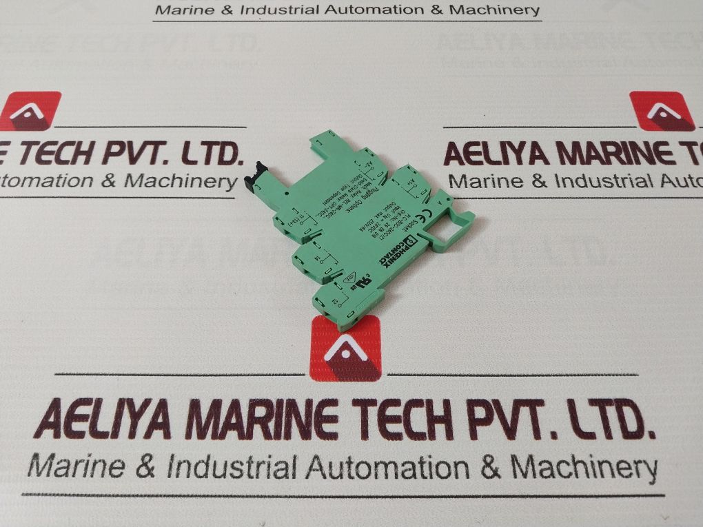 Lot Of 6X Phoenix Contact Plc-bsc-24Dc/21 Relay Module