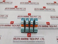 Lot Of 4X Releco C12-a21Bx Power Relay With Socket Base 5A 250V Ac1