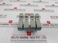Lot Of 4X Releco C12-a21Bx Power Relay With Socket Base 5A 250V Ac1