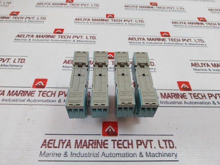 Lot Of 4X Releco C12-a21Bx Power Relay With Socket Base 5A 250V Ac1