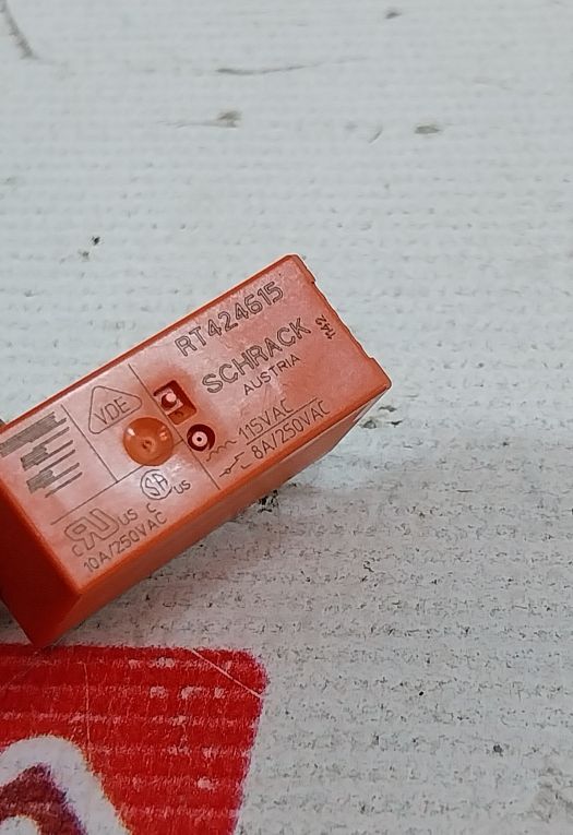 Lot Of 4X Schrack Rt424615 Steamer Relay 00-857399-00001