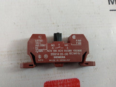 Lot Of 4X Siemens 3Sb14 20-0B Contact Block