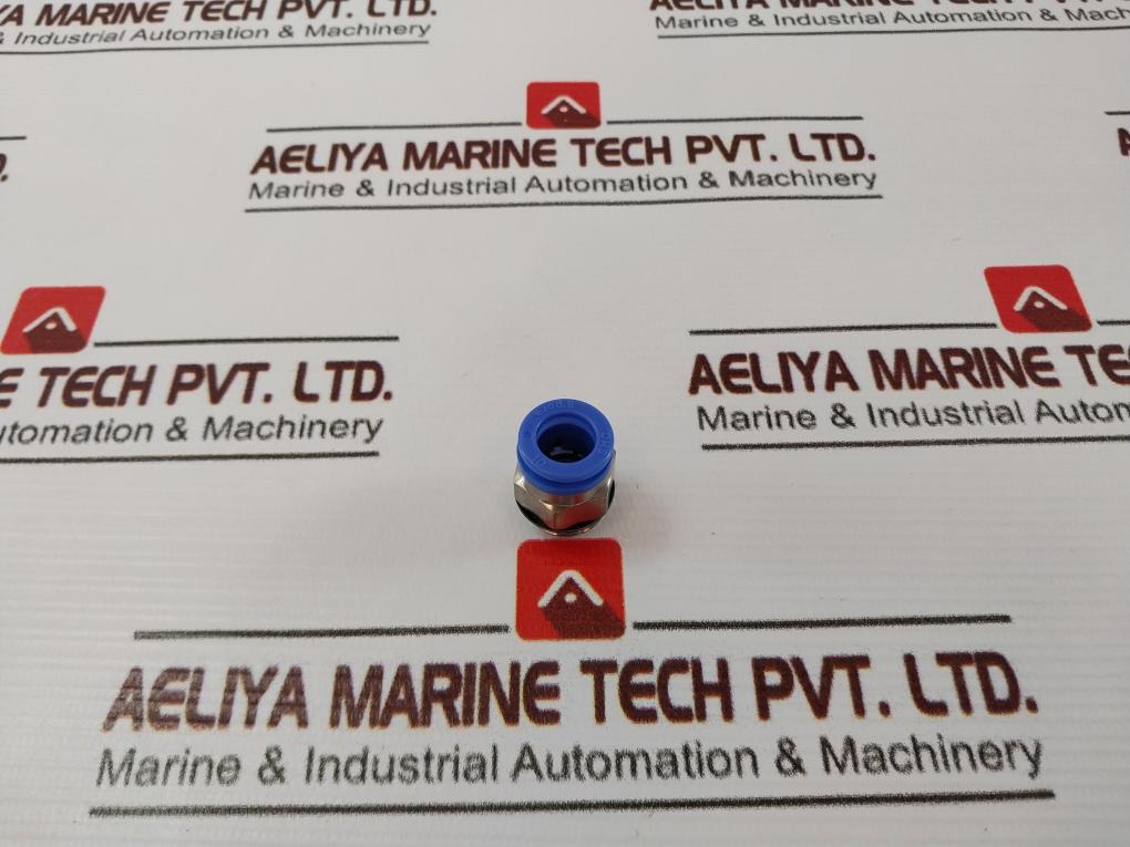Lot Of 4X Smc S’pore 10 Uni Male Connector Fitting