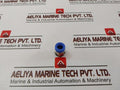 Lot Of 4X Smc S’pore 10 Uni Male Connector Fitting