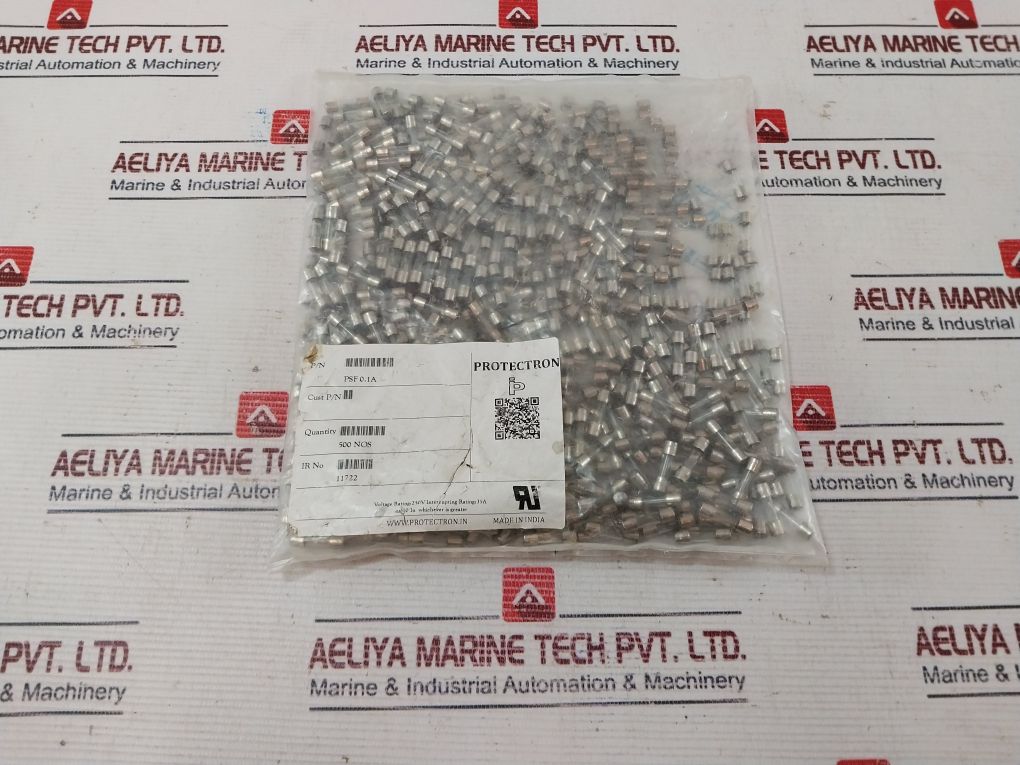 Lot Of 500X Protectron Psf 0.1A Glass Fuse 250V 35A
