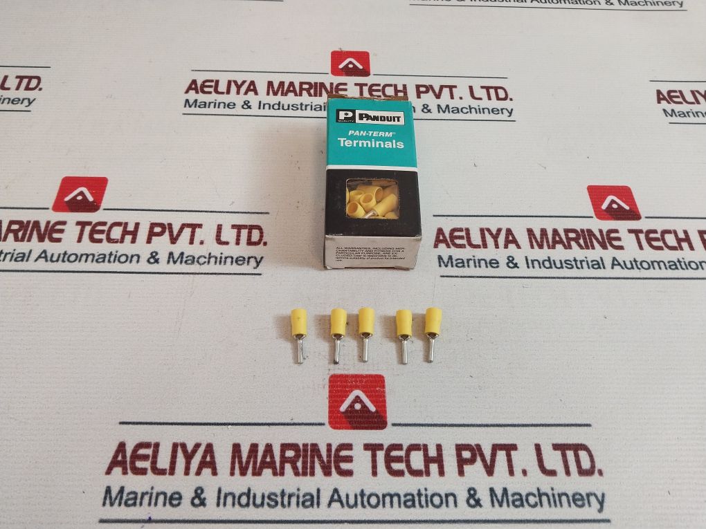 Lot Of 50X Panduit Pv10-p55-l Pin Terminal 1000V