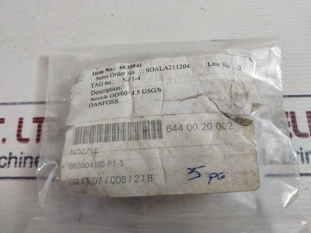 Lot Of 5X Danfoss 60°B Oil Burner Nozzle