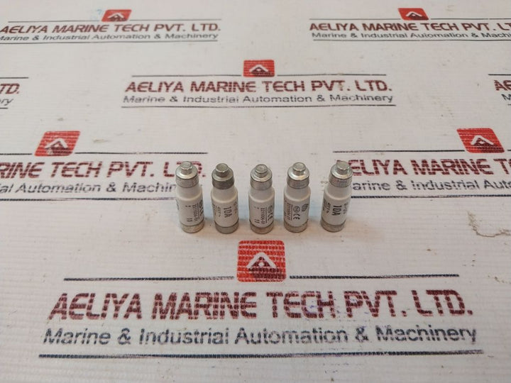 Lot Of 5X Eti 2211004-01 Neozed Fuse 10A 400V