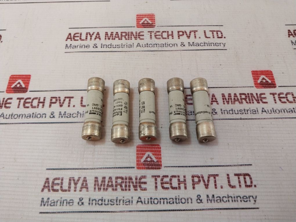 Lot Of 5X Ferraz Shawmut Fr14Gc69V1 Fuse 690V Ac