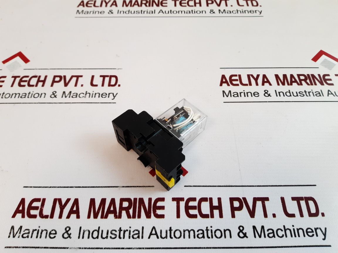 Lot Of 5X Gsr Gpm4D Relay With Base